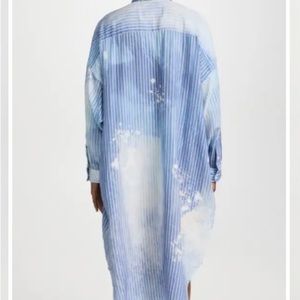 R13 jumbo shirt dress